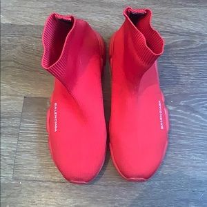 Red Balenciagas